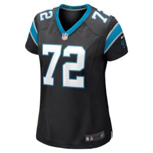 Women's Carolina Panthers Taylor Moton Nike Black Game Jersey