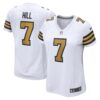 Women's New Orleans Saints Taysom Hill Nike White Alternate Game Jersey