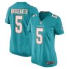 Women's Miami Dolphins Teddy Bridgewater Nike Aqua Game Jersey