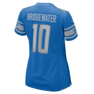 Teddy Bridgewater Detroit Lions Nike Women's Team Game Jersey - Blue