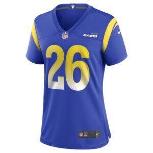 Women's Los Angeles Rams Terrell Burgess Nike Royal Game Jersey