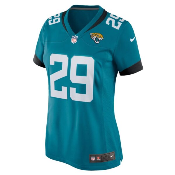 Women's Jacksonville Jaguars Tevaughn Campbell Nike Teal Home Game Player Jersey