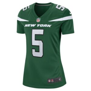 Women's New York Jets Thomas Morstead Nike Gotham Green Game Player Jersey