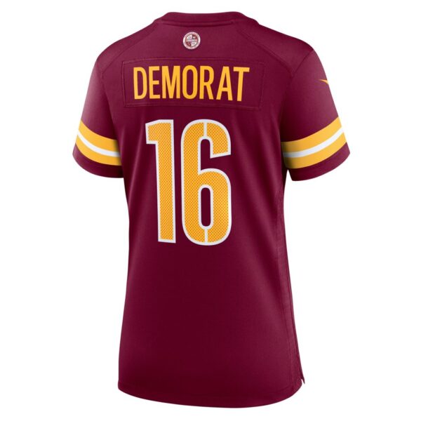 Women's Washington Commanders Tim Demorat Nike Burgundy Team Game Jersey