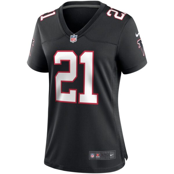 Women's Nike Todd Gurley II Black Atlanta Falcons Throwback Game Jersey