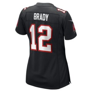 Tom Brady Tampa Bay Buccaneers Nike Women's Super Bowl LV Bound Game Fashion Jersey - Black