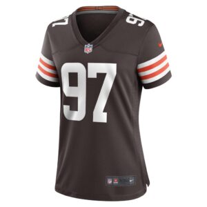 Tommy Togiai Cleveland Browns Nike Women's Game Jersey - Brown