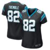 Women's Carolina Panthers Tommy Tremble Nike Black Game Jersey