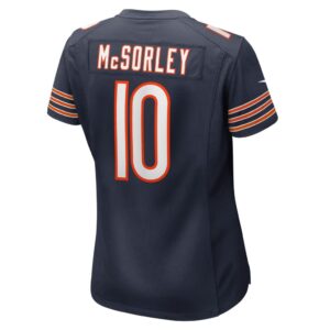 Trace McSorley Chicago Bears Nike Women's Team Game Jersey - Navy