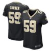 Trai Turner New Orleans Saints Nike Women's Team Game Jersey - Black