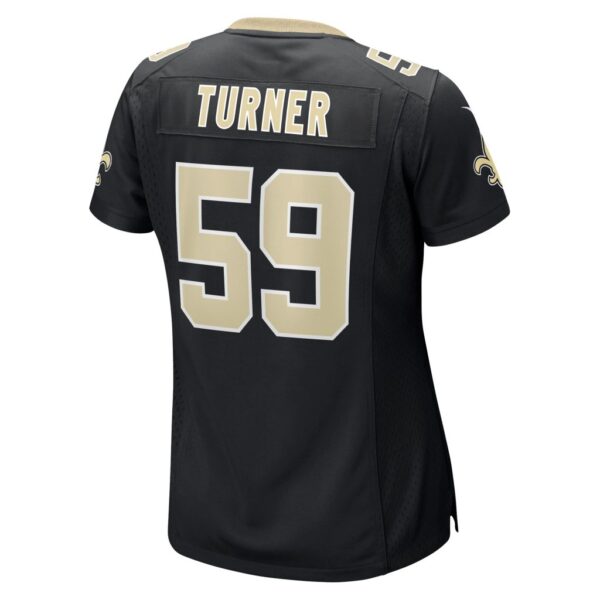 Trai Turner New Orleans Saints Nike Women's Team Game Jersey - Black