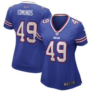 Women's Nike Tremaine Edmunds Royal Buffalo Bills Game Jersey