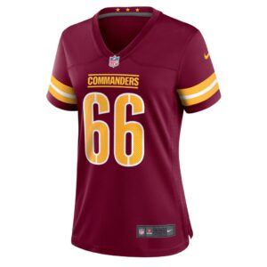 Women's Washington Commanders Trenton Scott Nike Burgundy Team Game Jersey