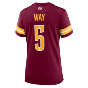 Tress Way Washington Commanders Nike Women's Game Jersey - Burgundy