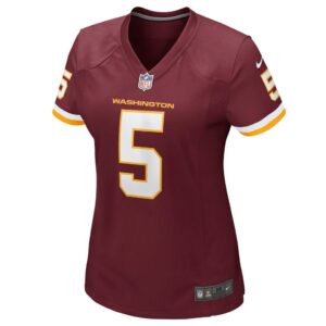 Women's Washington Football Team Tress Way Nike Burgundy Game Player Jersey