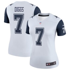 Women's Dallas Cowboys Trevon Diggs Nike White Alternate Legend Jersey