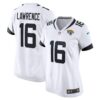 Women's Jacksonville Jaguars Trevor Lawrence Nike White 2021 NFL Draft First Round Pick Game Jersey