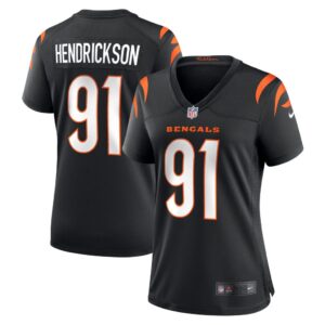 Women's Cincinnati Bengals Trey Hendrickson Nike Black Game Jersey