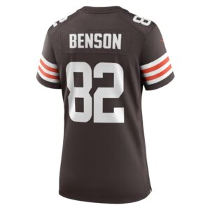 Trinity Benson Cleveland Browns Nike Women's Team Game Jersey - Brown