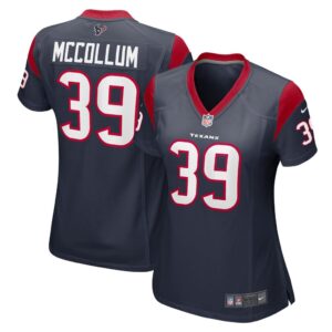 Women's Houston Texans Tristin McCollum Nike Navy Game Player Jersey