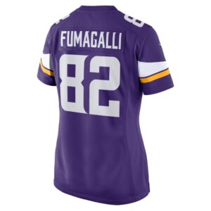 Troy Fumagalli Minnesota Vikings Nike Women's Game Jersey - Purple