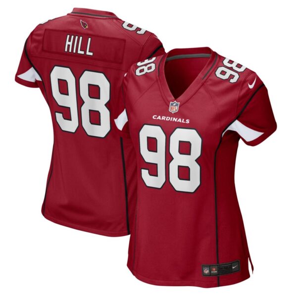 Women's Arizona Cardinals Trysten Hill Nike Cardinal Game Player Jersey