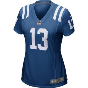 Women's Nike T.Y. Hilton Aqua Indianapolis Colts Game Jersey