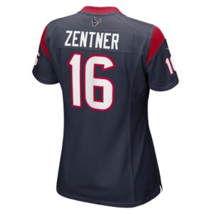 Ty Zentner Houston Texans Nike Women's Team Game Jersey - Navy