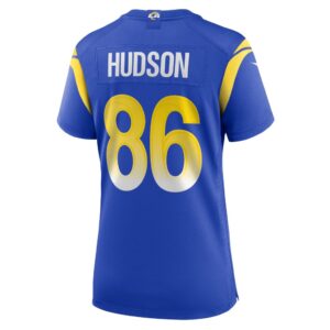 Women's Los Angeles Rams Tyler Hudson Nike Royal Home Game Jersey