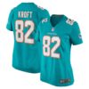 Tyler Kroft Miami Dolphins Nike Women's Team Game Jersey - Aqua