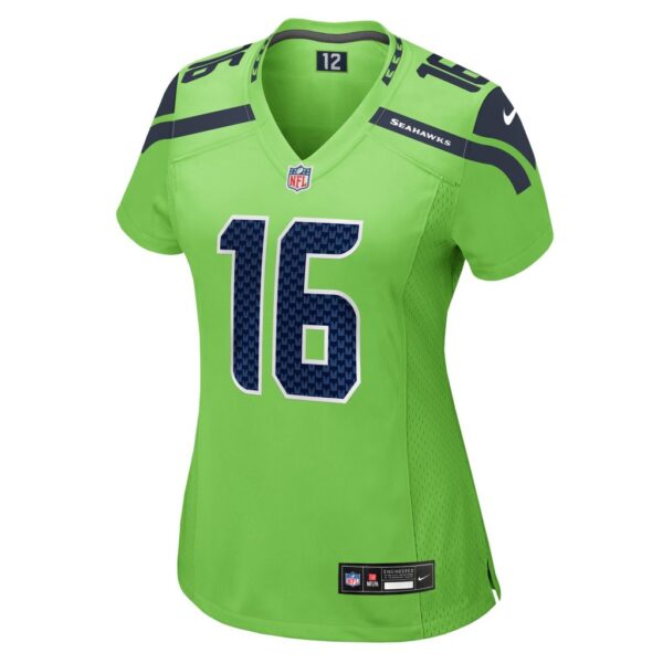 Tyler Lockett Seattle Seahawks Nike Women's Game Jersey - Neon Green