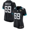 Women's Jacksonville Jaguars Tyler Shatley Nike Black Game Jersey