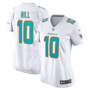 Women's Miami Dolphins Tyreek Hill Nike White Game Jersey