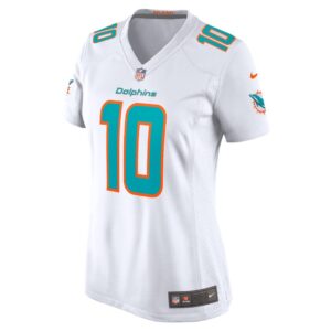 Women's Miami Dolphins Tyreek Hill Nike White Game Jersey