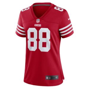 Women's San Francisco 49ers Tyron Johnson Nike Scarlet Team Game Jersey