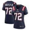 Tyrone Wheatley New England Patriots Nike Women's Team Game Jersey - Navy