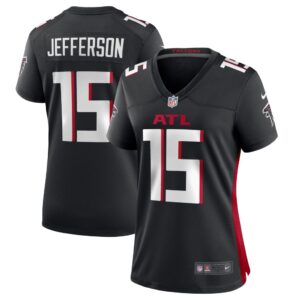 Van Jefferson Atlanta Falcons Nike Women's Game Jersey - Black