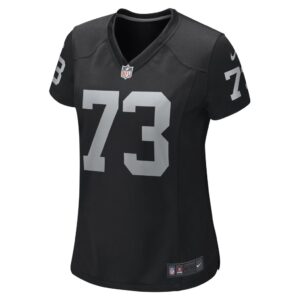 Women's Las Vegas Raiders Vitaliy Gurman Nike Black Game Player Jersey