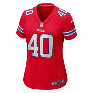 Women's Buffalo Bills Von Miller Nike Red Alternate Game Jersey