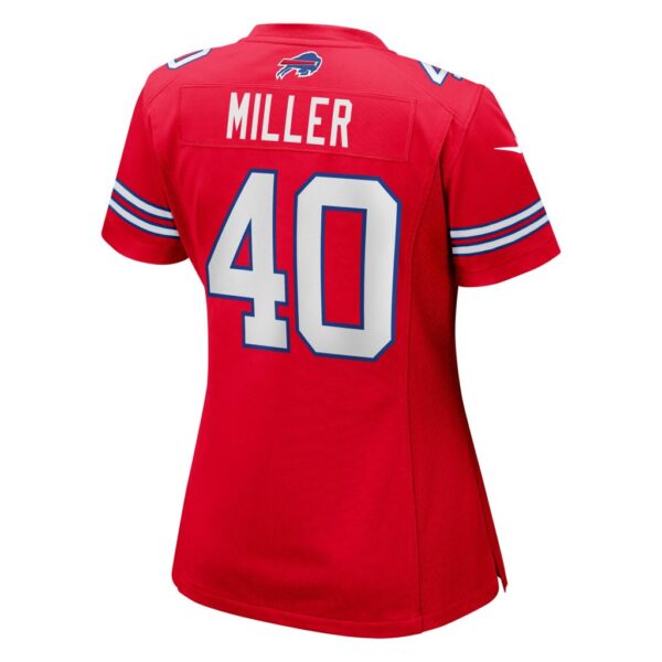 Women's Buffalo Bills Von Miller Nike Red Alternate Game Jersey