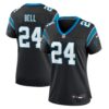 Women's Carolina Panthers Vonn Bell Nike Black Team Game Jersey