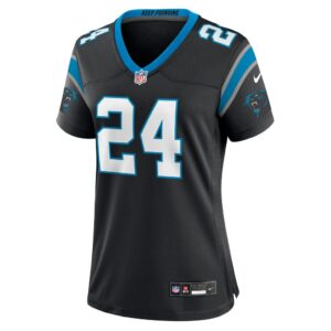 Women's Carolina Panthers Vonn Bell Nike Black Team Game Jersey