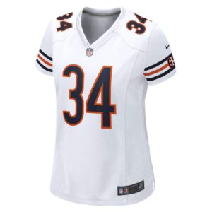 Women's Chicago Bears Walter Payton Nike White Retired Game Jersey