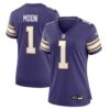 Warren Moon Minnesota Vikings Nike Women's Classic Retired Player Game Jersey - Purple