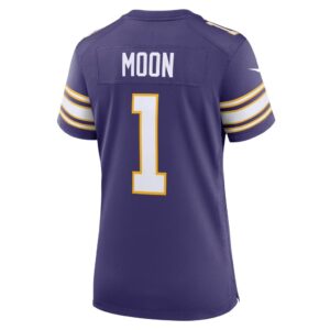 Warren Moon Minnesota Vikings Nike Women's Classic Retired Player Game Jersey - Purple