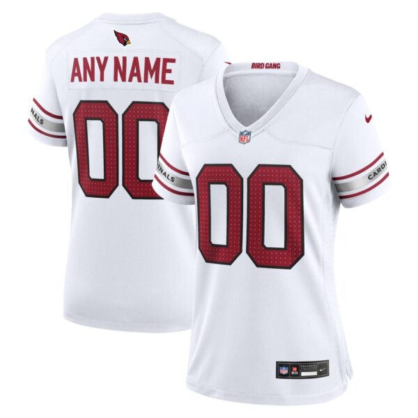 Arizona Cardinals Nike Women's Custom Game Jersey - White