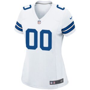 Dallas Cowboys Nike Women's Custom Game Jersey - White