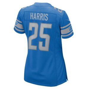 Women's Detroit Lions Will Harris Nike Blue Game Jersey