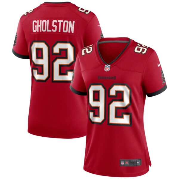 Women's Tampa Bay Buccaneers William Gholston Nike Red Game Jersey