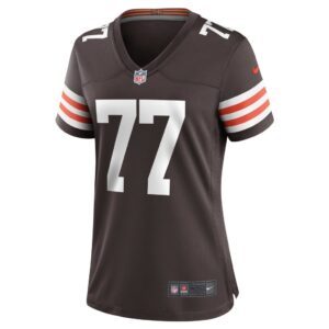 Women's Cleveland Browns Wyatt Teller Nike Brown Game Jersey